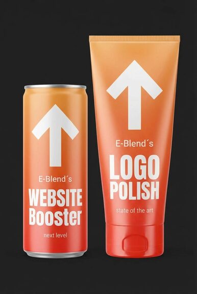 Illustration einer modernisierten Website mit verbesserten Performance- und SEO-Werten